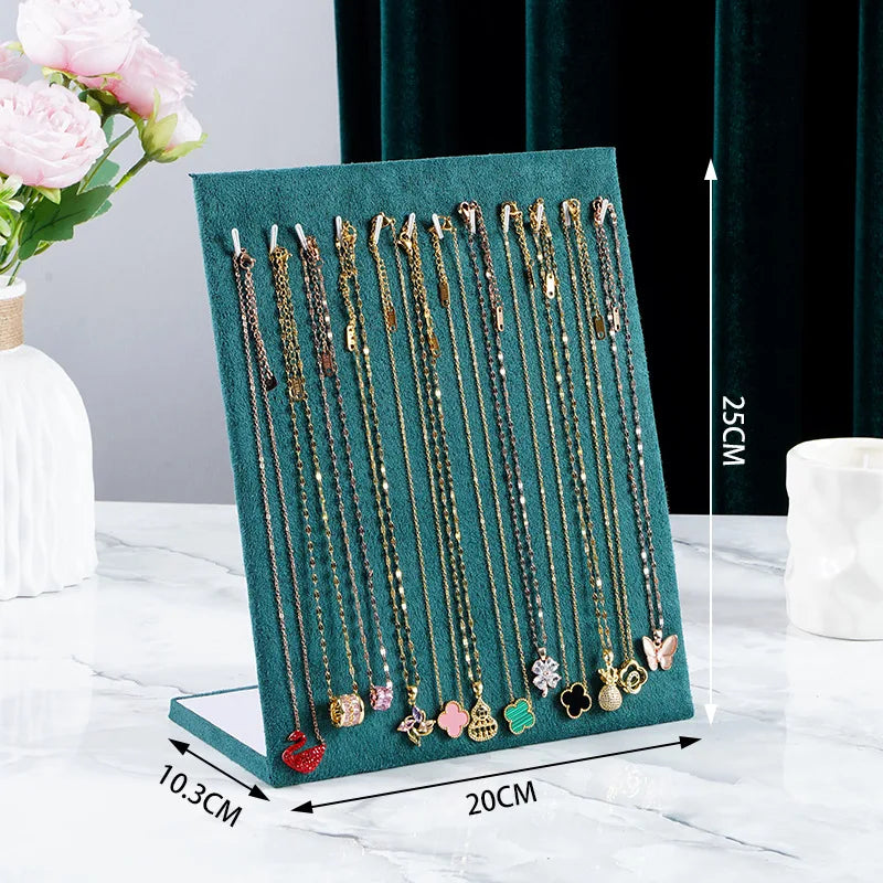 Creative Necklace Frame Fashion Jewelry Display Frame Pendant Support Jewelry Display Props Ear Stud Storage Display Rack