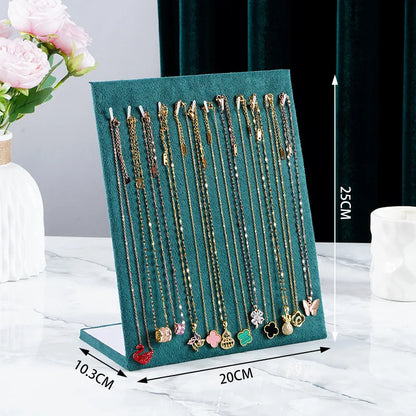 Creative Necklace Frame Fashion Jewelry Display Frame Pendant Support Jewelry Display Props Ear Stud Storage Display Rack