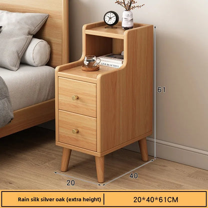 Household Goods Bedside Table Household Small Bedroom Storage Narrow Cabinet Bedside Cabinet