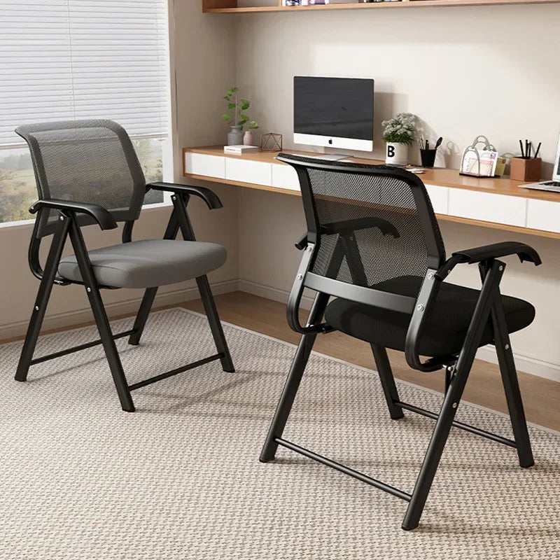 Household Goods Folding Chair Home Computer Chair Leisure Backrest Chair Office Chair Sedentary Comfortable Student Chair
