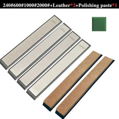 Diamond Whetstone for Knife Sharpener Fixed Angle Knife Sharpener Sharpening Stone Diamond Whetstone Honing Stones Oil Stone SET