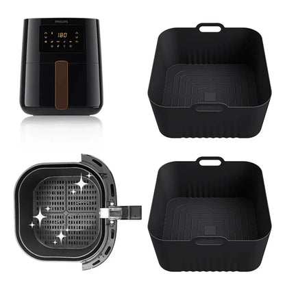 Silicone Air Fryer Mould for for Philips HD9252 HD9200 HD9255 Air Fryer Accessories 4-5L Airfryer Compatibility