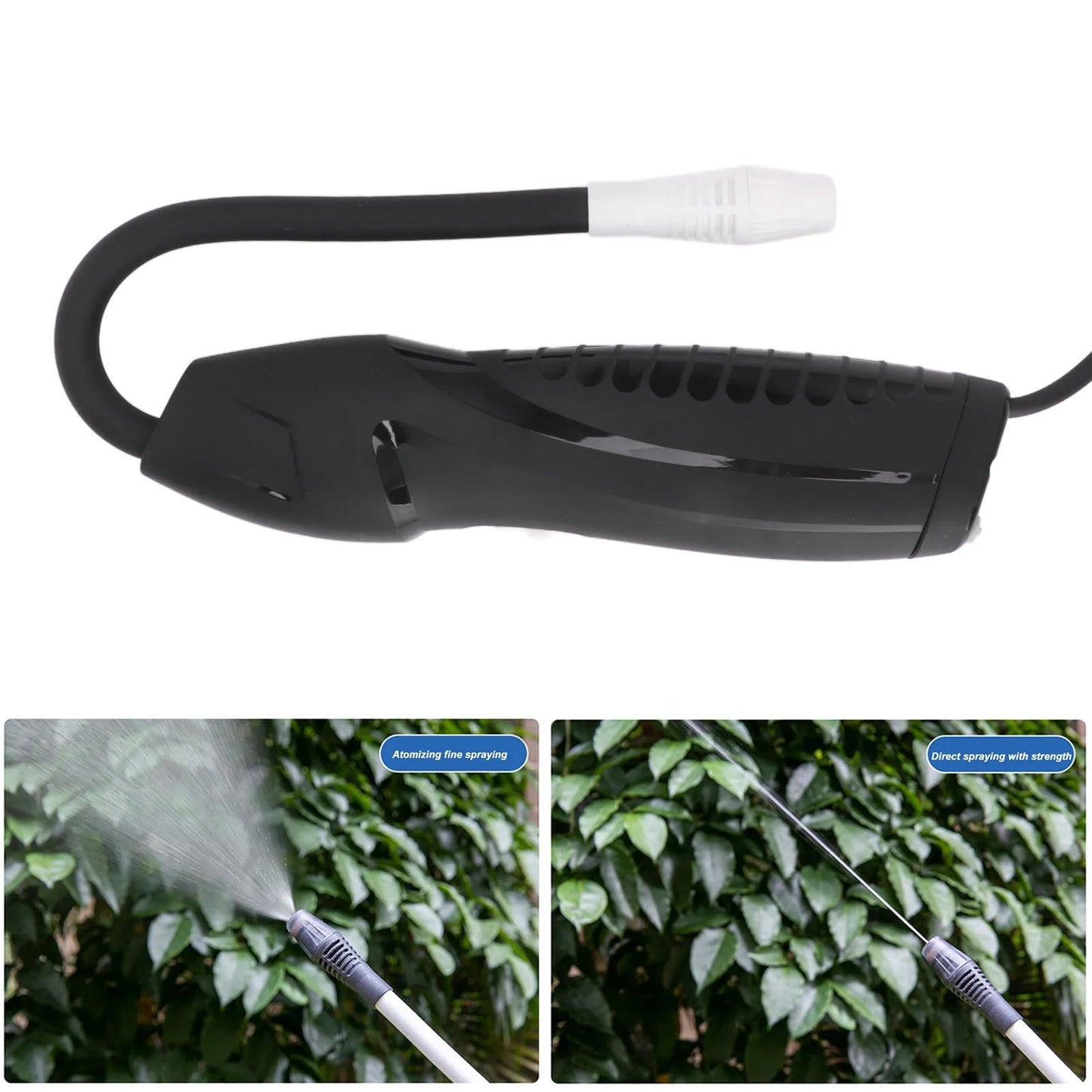 Watering Electric Sprayer Automatic Electric Sprayer Bendable Watering Lithium Rechargeable Water Sprinkler Sprayer 500mAh