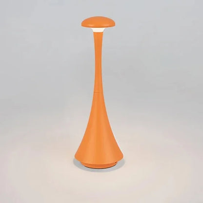 New Arrival Mushroom Table Lamp Rechargeable Wireless touch Lamp Creative Lamp USB-C Desk Lamp Hotel Bedroom Atmosphere Light