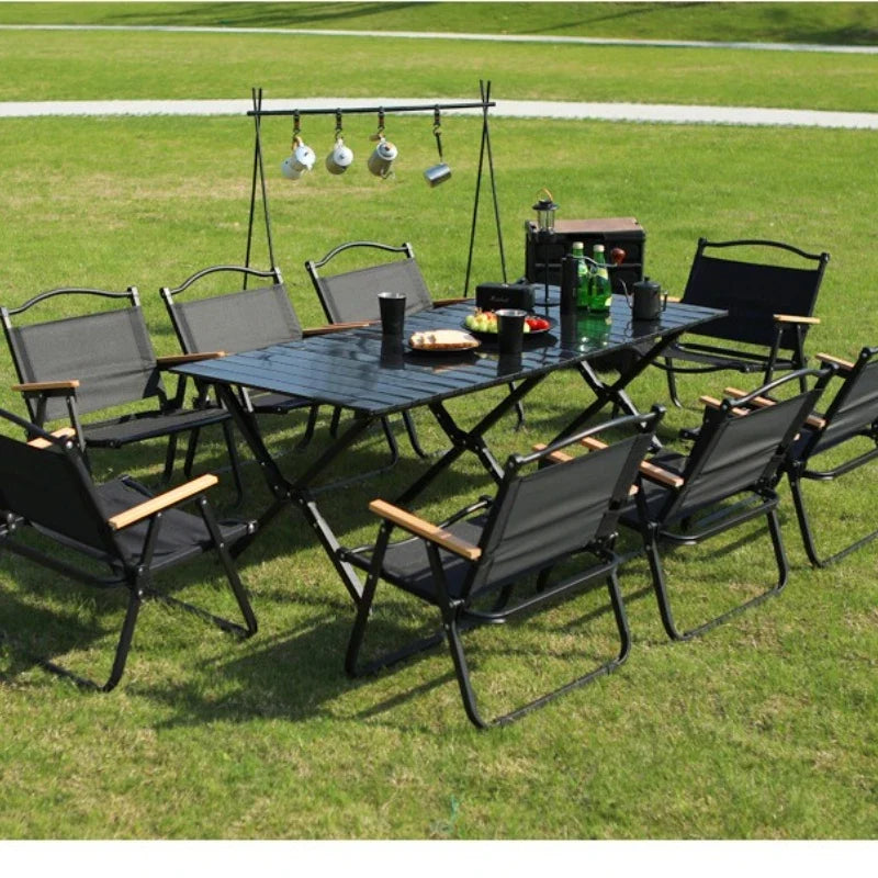 Parasol Tables Camping Cabinet Pliante Tourist Folding Table Outdoor Coffee Portable Folding Szafka Kempingowa Furniture