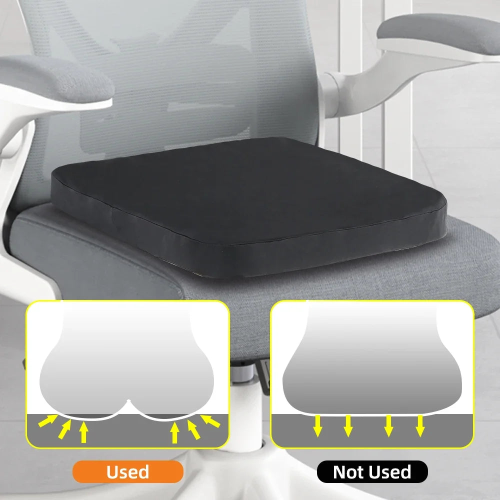 Cool cushion,relieve the pressure on the buttock,cool fabric effectively lower the temperature,seat cushion of chair,wheelchair