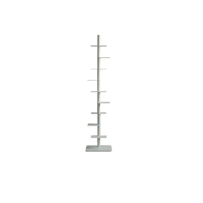 Designer Rotating Spiral Shelf Bookshelf Corner Iron Display Rack Narrow Bookcase Living Room Space Saving Storage Organizer