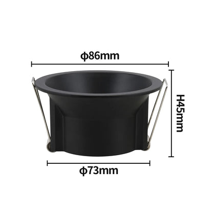 Recessed Mount Frame GU10/MR16 Lamp Holder Bathroom Spot Lighting Bracket SocketLamp Holder Socket Fitting Spot Lighting Fixture