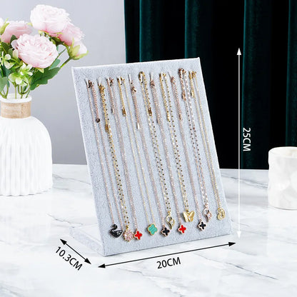 Creative Necklace Frame Fashion Jewelry Display Frame Pendant Support Jewelry Display Props Ear Stud Storage Display Rack