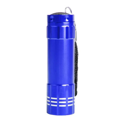 9/12 LED Protable UV Flashlight Black Light 395 NM Ultraviolet Torch Blacklight Detector for Dog Urine Pet Stain and Bed Bug