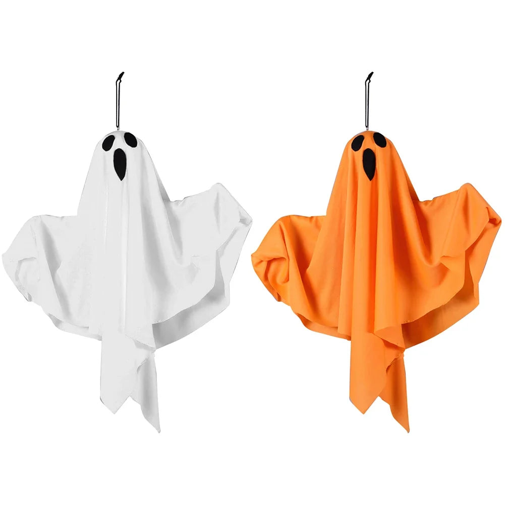 1/3PCS Spooky Ghost Halloween Decoration Waterproof Halloween LED Fabric Hanging Ghost Light for Lawn Garden Home Party Decor
