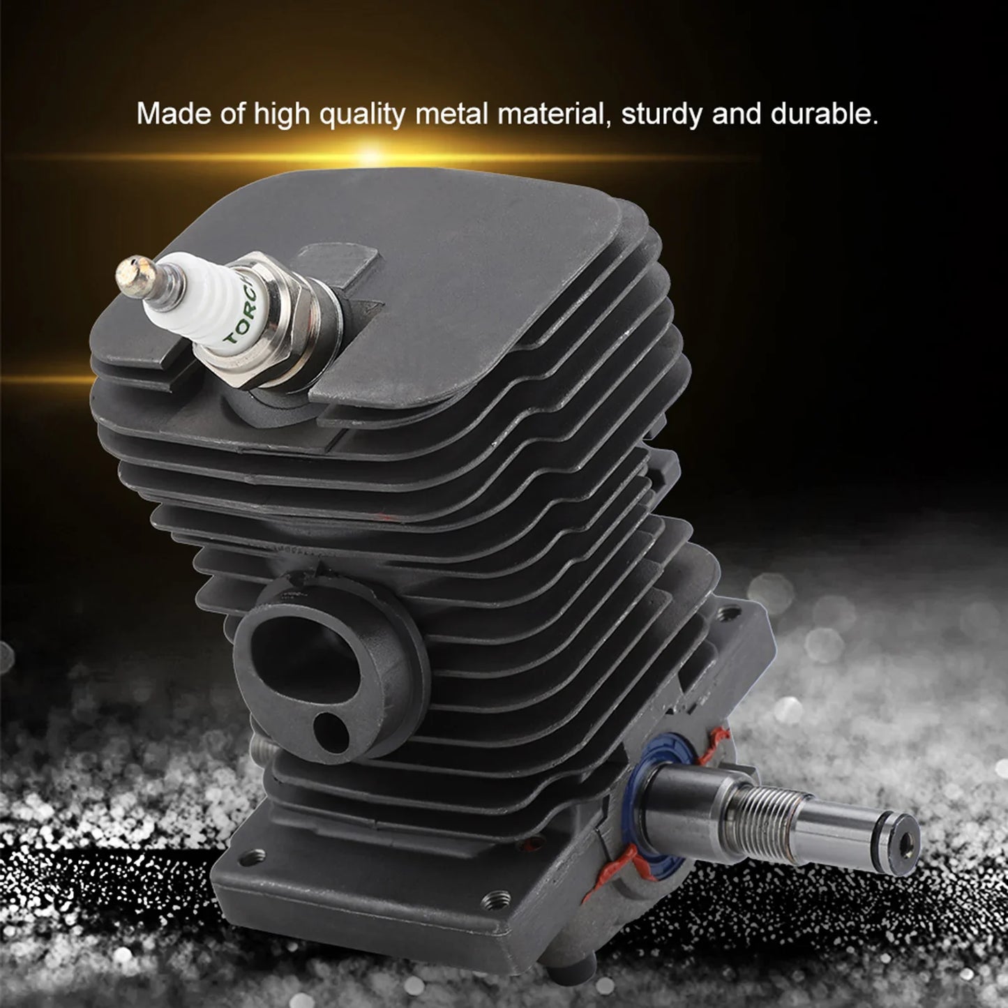 Cylinder Piston Crankshaft Engine Motor 38MM Cylinder Piston Crankshaft for  MS170 MS180 018 Chainsaw Engine Motor Cylinder