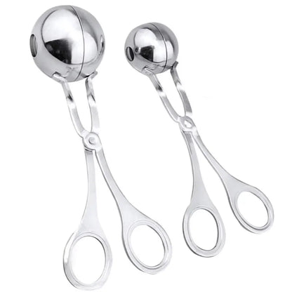 NEW Stainless Steel Meatball Maker Fruit Rice and Vegetable Roll Mould Fried Meatball Rice-meat Dumplings Clamp Kitchen Tools