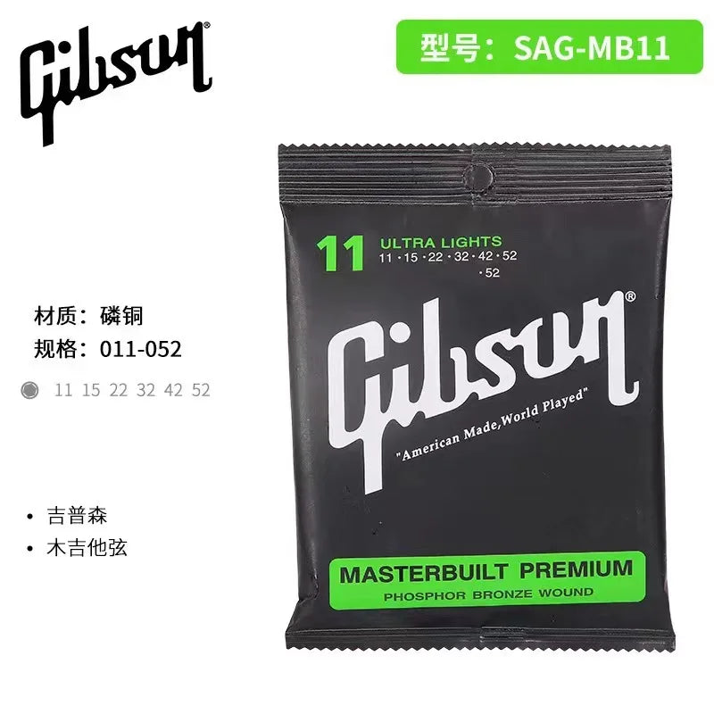 Gibson Folk Soundtrack Guitar String Set Accessories Universal Set Essential Instrument Accessories for Music Enthusiasts