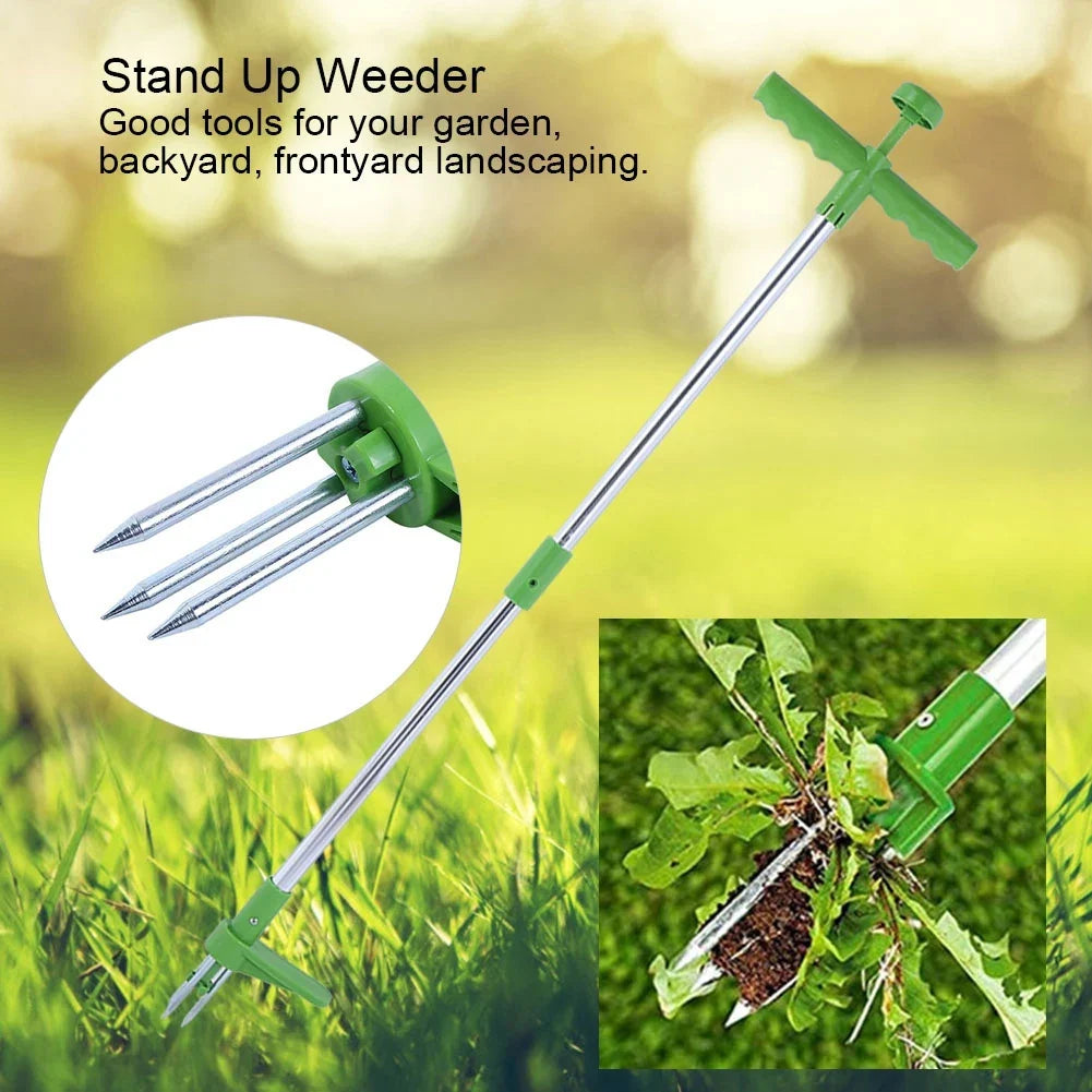 Garden Tools Portable  Puller Stand Up er Long Handle Garden Lawn Root Killer Remover Tool Stand Up er ing Tool