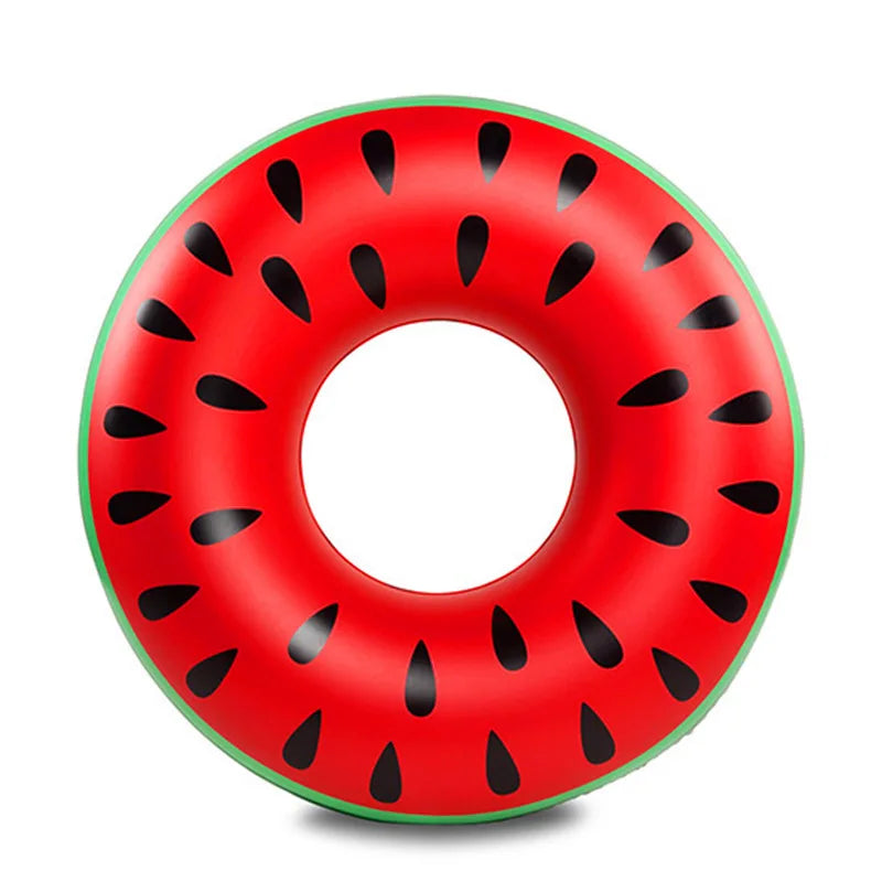 Watermelon swim ring PVC inflatable watermelon swim ring 120cm watermelon swim ring