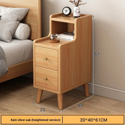 Household Goods Bedside Table Household Small Bedroom Storage Narrow Cabinet Bedside Cabinet