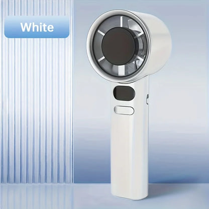 Handheld mini fan, powerful 400mAh wind speed, convenient USB charging, suitable for travel, outdoor activities, and summer