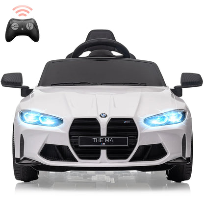 12V Ride On Car for Kids,Toddler Electric Vehicle with Remote Control,3 Speed,Led Light,Suspension System,3 Speeds, Bluetooth