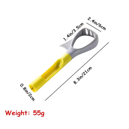 5 in 1 Avocado Slicer Multi-Function Avocado Masher Avocado Separator with Comfortable Handle Fruit Corer for Apple Pears
