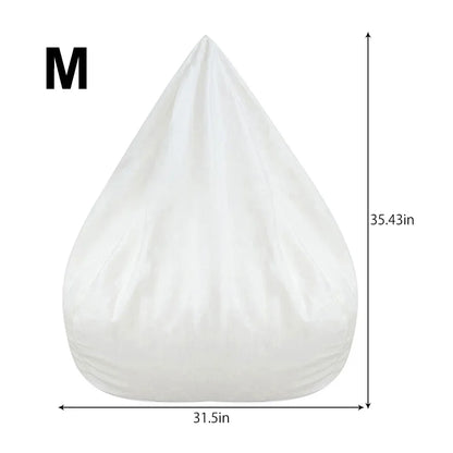 OTAUTAU 1/2pc Sofas Cover Without Filler Removable Lazy Sofa Inner Liner Washable Replacement Bean Bag Insert Pouf Beanbag