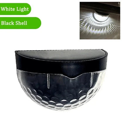 Solar Fence Light Outdoor Waterproof Wall Lamps Garden Energy Light Festoon Decoration LED for Garden Step Patio Stairs 1-24PCS
