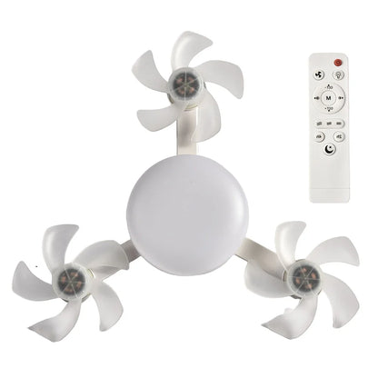 Intelligent ceiling light electric fan light Kitchen high wind power Silent Easy to clean e27 Screw Fan Light Restaurant Fan Eye