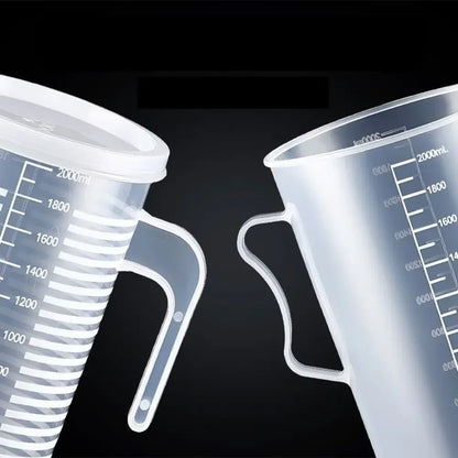 100-5000ml Thickened Plastic Measuring Cup with Scale Food Grade Measuring Cup Experimental Measuring Cup Beaker Plastic Cup