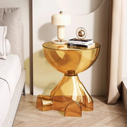 Movable Coffee Side Table Minimalist Sofa Small Living Room Small Spaces Bedroom Creative Tea Table