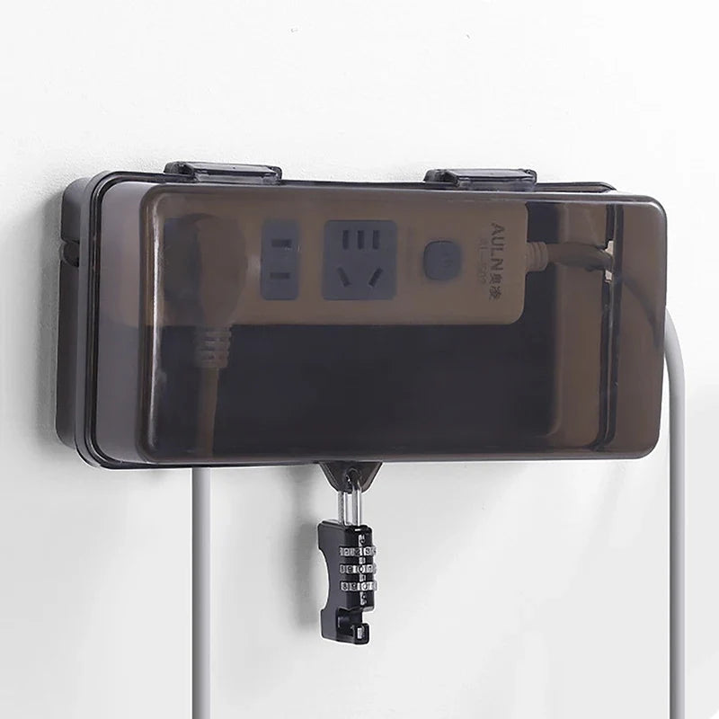 1Pc Outdoor Electrical Boxes Waterproof Cable Management Box Rain-Proof Weather Proof Plug Box Waterproof Box For Wiring Board