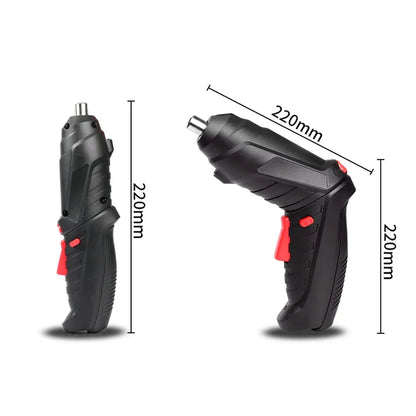 Electric Screwdriver Battery Rechargeable Cordless Screwdriver Powerful Impact Wireless Screwdriver Set Mini Drill Power Tools