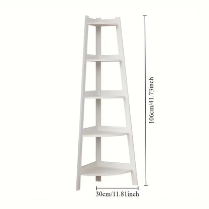 Tiered Ladder Plant Stand Plant Shelf Corner Balcony Indoor Outdoor Space Saving Modern Nordic Wooden Metal Flower Pot Furniture