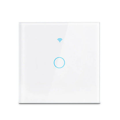Work with Tuya WIFI Smart Home Switch Light Wall US/EU Glass Touch Panel Voice Wireless Remote Control by Alexa Google Home