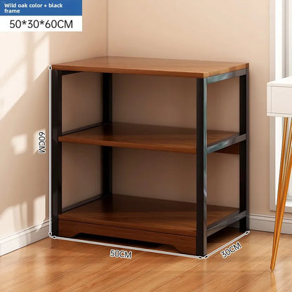 Bookshelf Shelf Integrated Wall Multi-layer Storage Rack Bedroom Wall Bay Window Display Cabinet Office Shelf