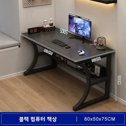 Gaming Desk Storage Sturdy Computer Desk Desktop Rack Bedroom Office Study Writing Simple Mobilier Bureau Office Furniture