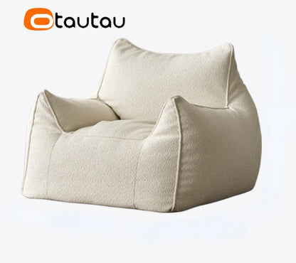 OTAUTAU Bean Bag Sofa Pouf Cover Without Filler Outdoor Waterproof Puff Ottoman Salon Armchair Camping Garden Beach Couch SF114