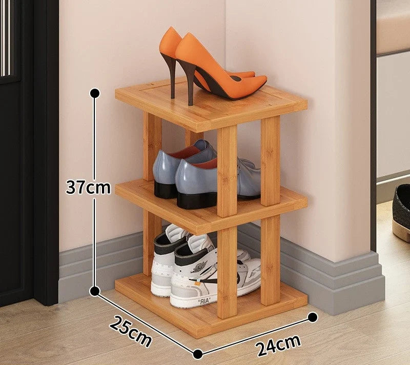 Home economy door multi-layer shoe storage artifact saves space, rental house shoe cabinet, shoe rack