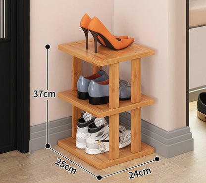 Home economy door multi-layer shoe storage artifact saves space, rental house shoe cabinet, shoe rack