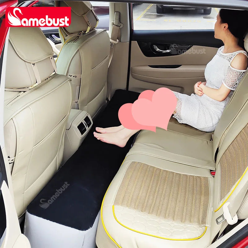 Camebust Air Mattress Portable Inflatable Bed Inflatable Mattress Car Bed Inflatable Sofa Tent Bed Travel Baby Bed Air 55Inches