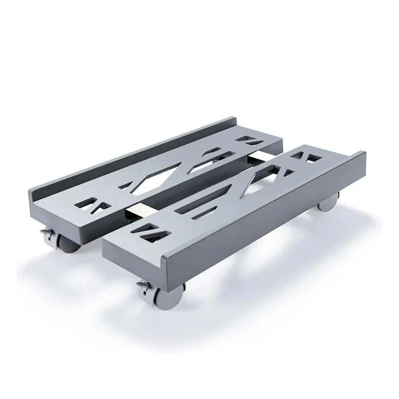 Adjustable Mobile CPU Stand Ventilated Computer Tower Stand PC Tower Stand Fits Most PC Under Desk CPU Holder PC Floor Cart