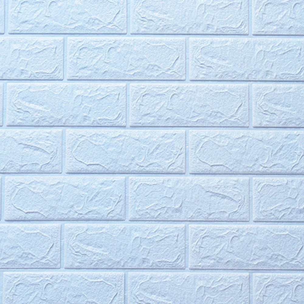 10-40pcs 38.5cmx35cm 3D Wall Stickers Self-adhesive Wallpaper Oil and Moisture Resistant Stain Resistant  Decorative Stickers ﻿