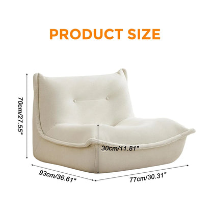Large Lazy Sofa Chair Fireside Comfortable Seat for Adults Sinking-In Softness in Living Room Bedroom