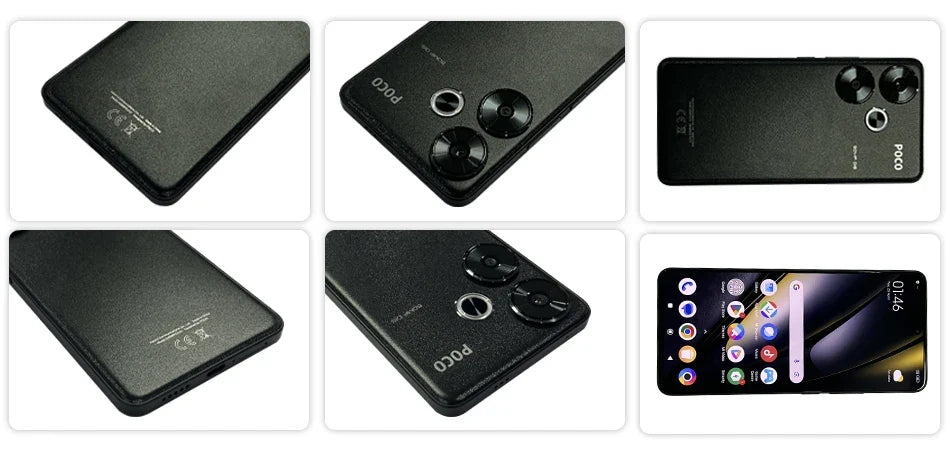 Global Version POCO F6 5G Cellphone 90W charging 5000mAh battery 6.67” 1.5K 120Hz Flow AMOLED DotDisplay  Snapdragon 8s Gen 3
