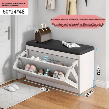 shoe changing stool tipping bucket sofa stool entering the door indoor shoe rack entering the home shoe cabinet