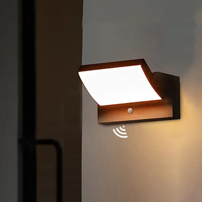 IP65 Waterproof Outdoor Wall Lamp With Motion Sensor 18W LED 1500LM Wall Light Porch Lights Balcony Garden Outdoor Lighting