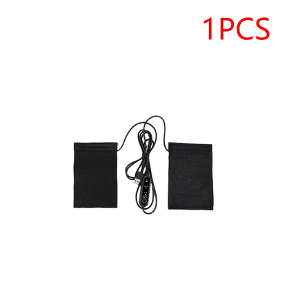 12V USB Motorcycle Heating Handlebar Cover Electric Heated Handgrips Warmer Anti Slip Heated Handle Cover for Outdoor Riding