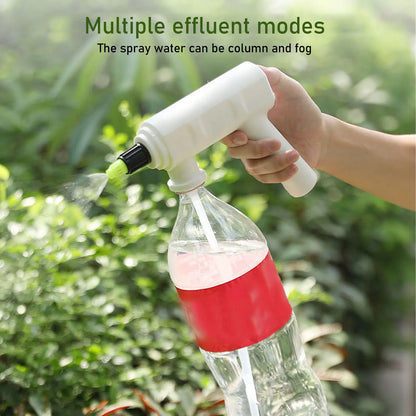 Battery Powered Sprayer Head Wide Compatibility Electric Plant Sprayer Spout Automatic USB Rechargeable Plastic for Home