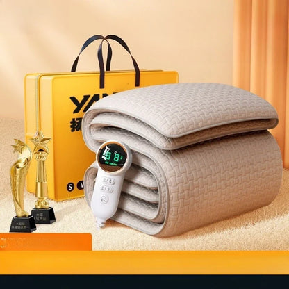 Electric Water Circulation Heated Blanket Mattress Pad Dual Queen King Remote Thermostat Energy Saving Auto Shutoff Washable