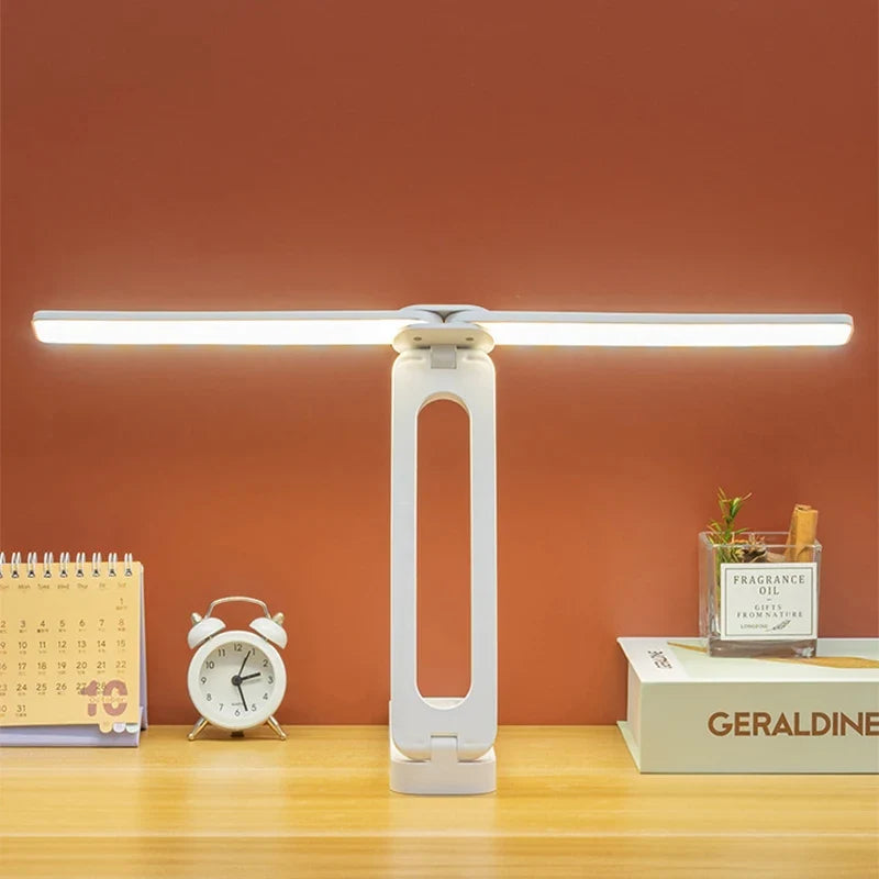 Reading Desktop Desk Lamp Multifunctional Folding  Lamp Infinite Dimming Eye Protection Bedroom Living Room Study Led Desk Light