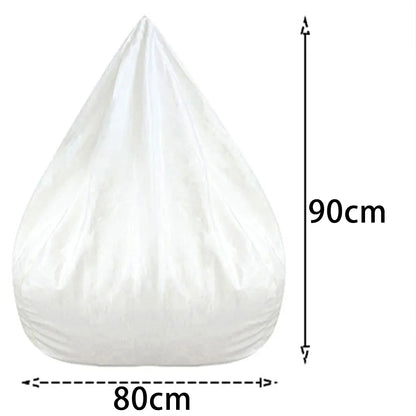 OTAUTAU Replacement Pouf Mesh Inner Liner Cover Without Filling Removable Washable Lazy Sofa Insert for Bean Bag Puff Couch Sac